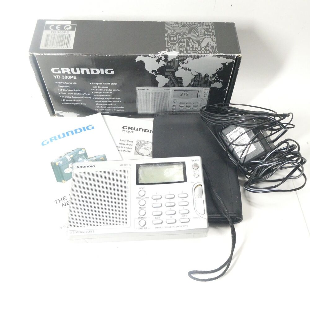 **AS IS** Grundig YB 300PE AM FM 13 Band Travel Radio